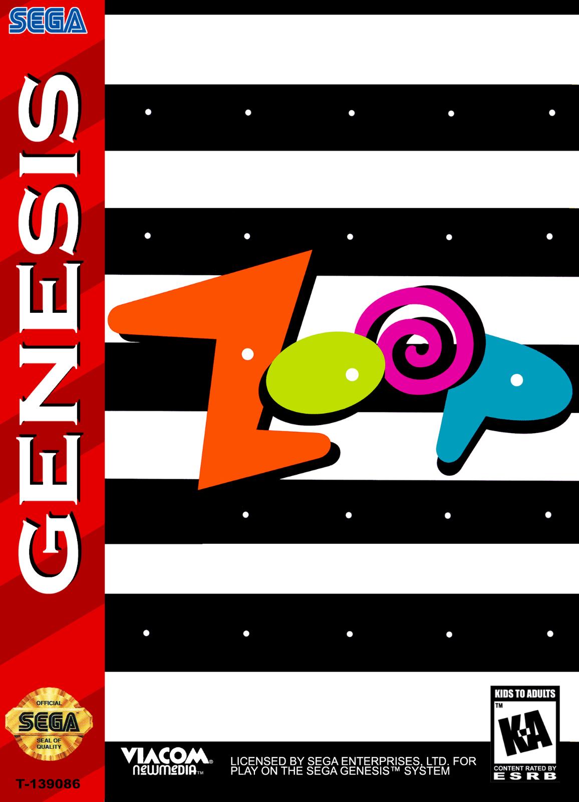 Zoop - Sega Genesis