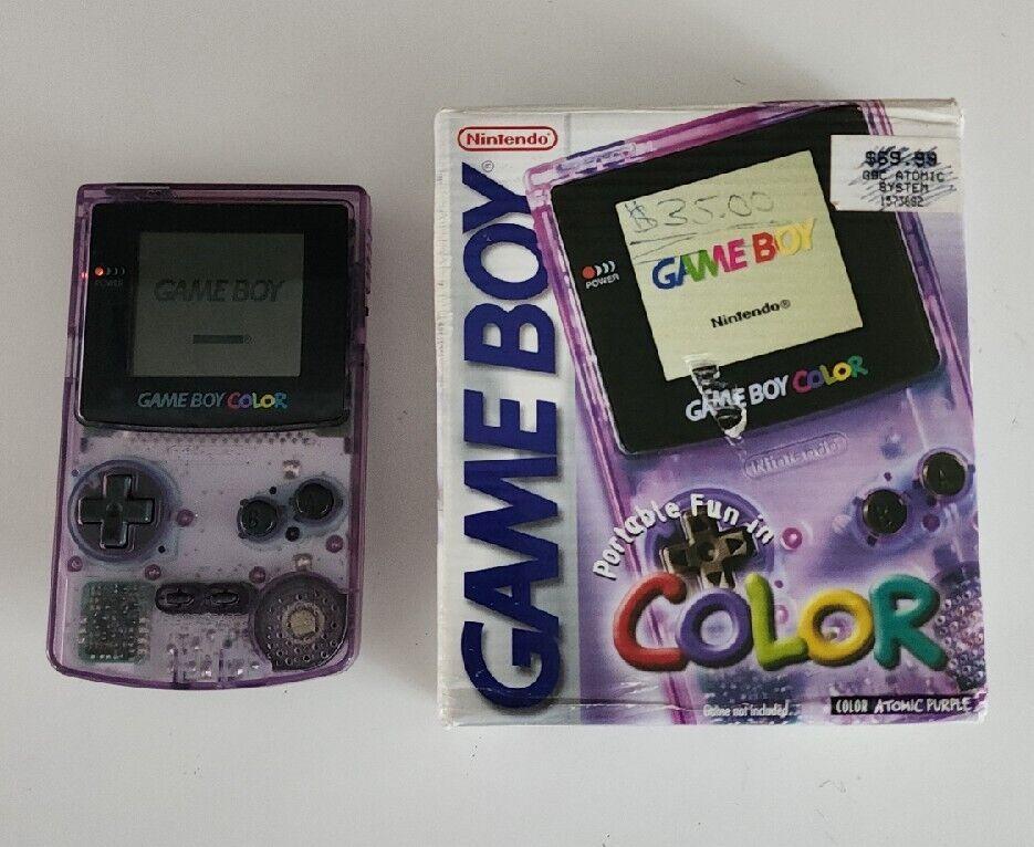 Game Boy Color Atomic Purple - GameBoy Color