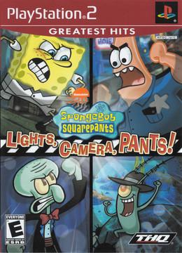 SpongeBob SquarePants Lights Camera Pants [Greatest Hits] - Playstation 2