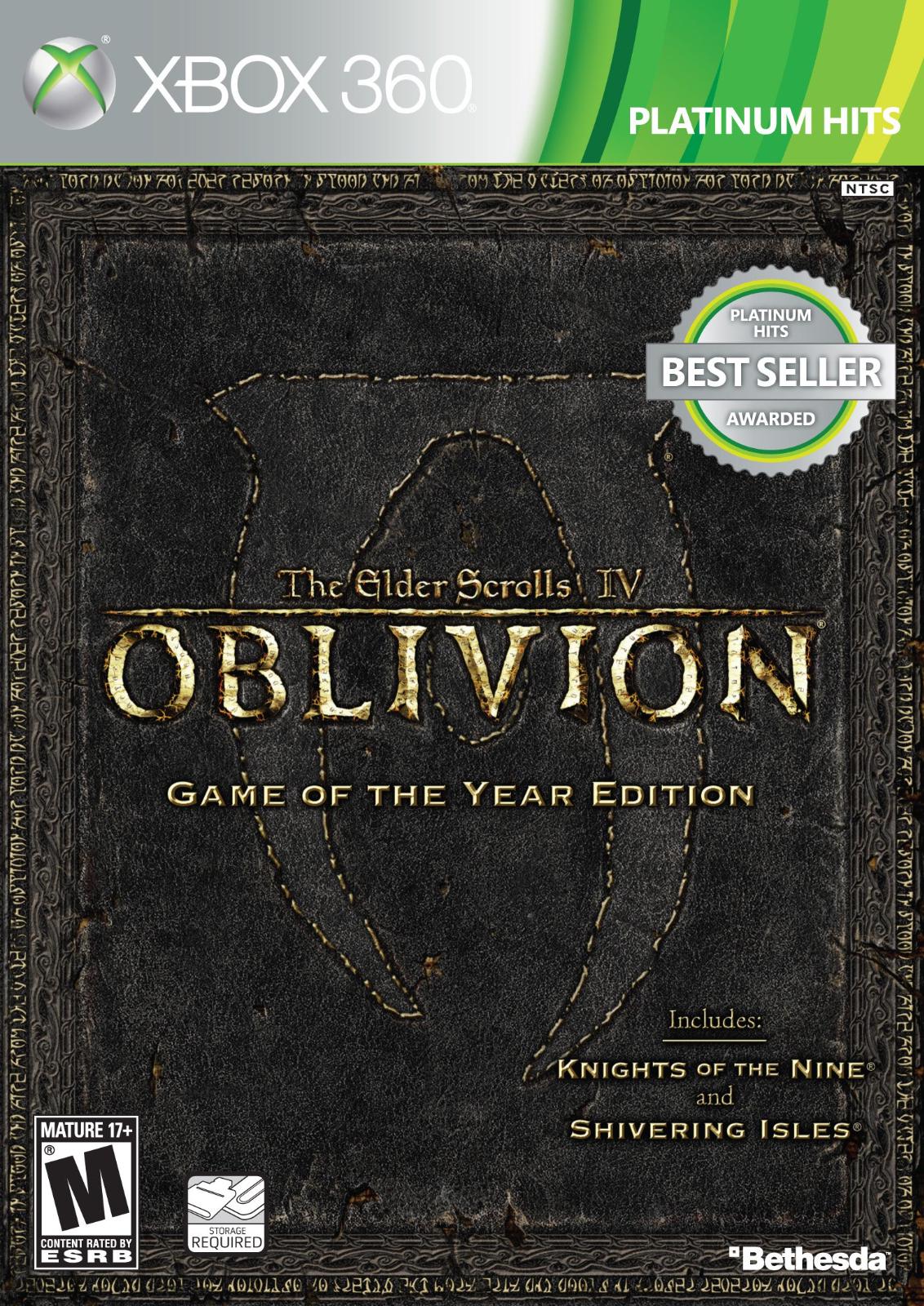 Elder Scrolls IV Oblivion [Game of the Year Platinum Hits] - Xbox 360