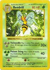 Beedrill #17 - Pokemon Base Set