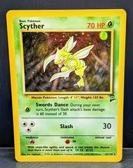 Scyther #17 - Pokemon Base Set 2