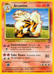 Arcanine #33 - Pokemon Base Set 2