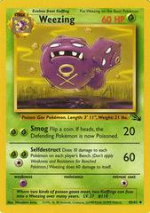 Weezing #45 - Pokemon Fossil