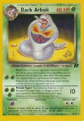 Dark Arbok #2 - Pokemon Team Rocket
