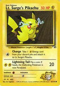 Lt. Surge's Pikachu #81 - Pokemon Gym Heroes