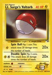 Lt. Surge's Voltorb #84 - Pokemon Gym Heroes