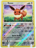 Eevee [Reverse Holo] #101 - Pokemon Sun & Moon