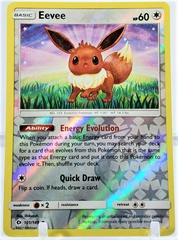 Eevee [Reverse Holo] #101 - Pokemon Sun & Moon