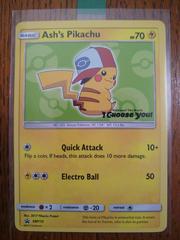 Ash's Pikachu #SM112 - Pokemon Promo