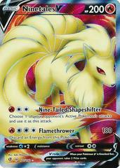 Ninetales V #177 - Pokemon Rebel Clash