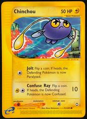 Chinchou #71 - Pokemon Aquapolis