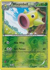 Weepinbell [Reverse Holo] #2 - Pokemon Furious Fists