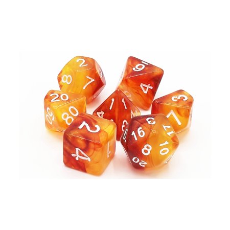 Galaxy - Exploding Sun (Old School Dice) - Dice