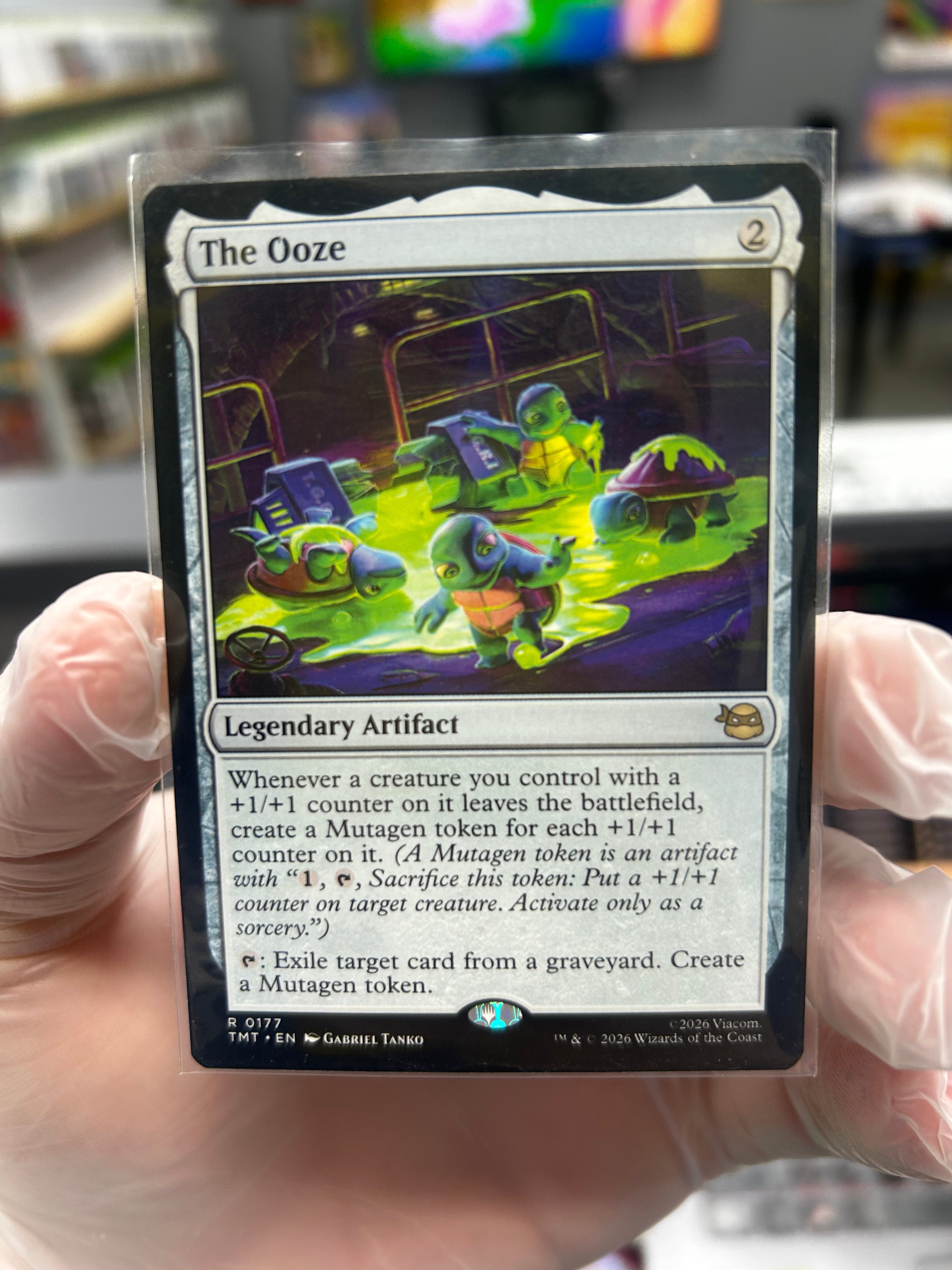 Flashback - The Ooze #177 - Magic Cards - Magic Teenage Mutant Ninja Turtles
