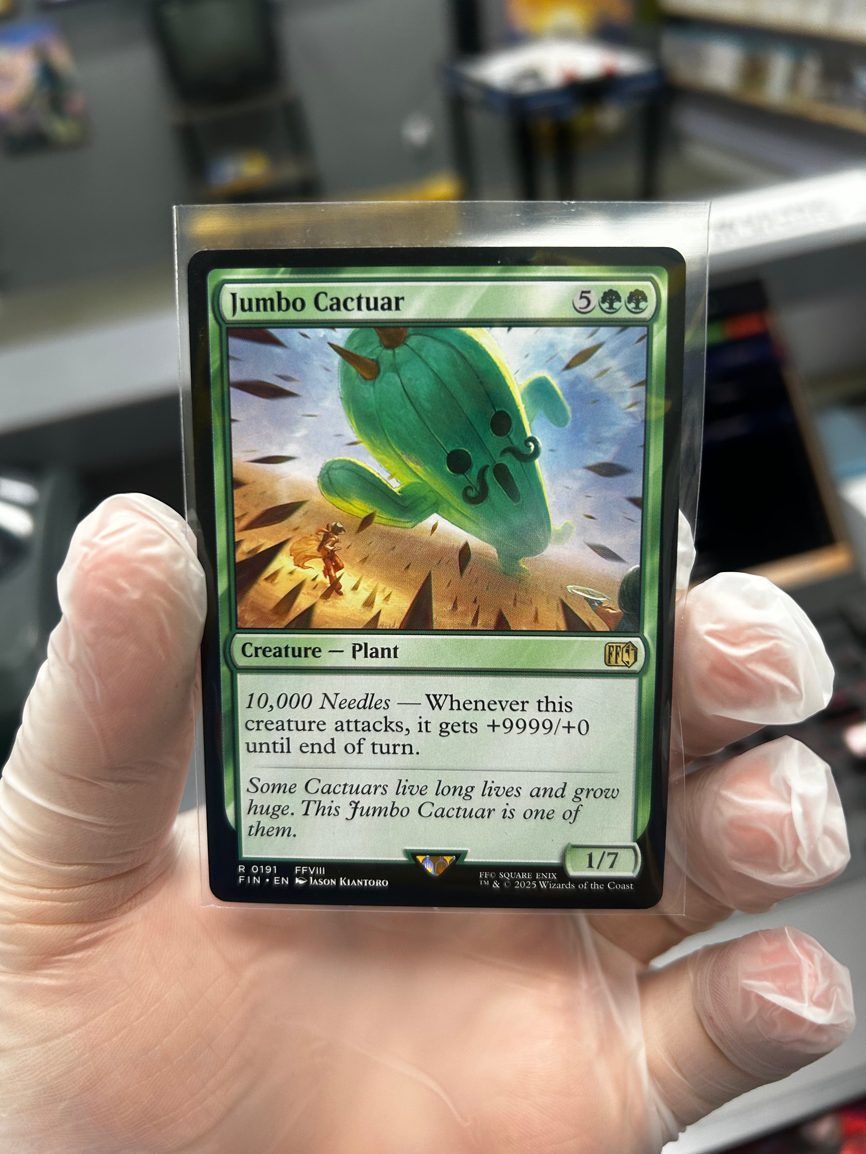Flashback - Jumbo Cactuar #191 - Magic Cards - Magic Final Fantasy