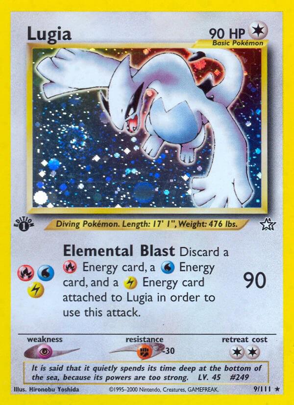 Lugia [1st Edition] #9 - Pokemon Neo Genesis